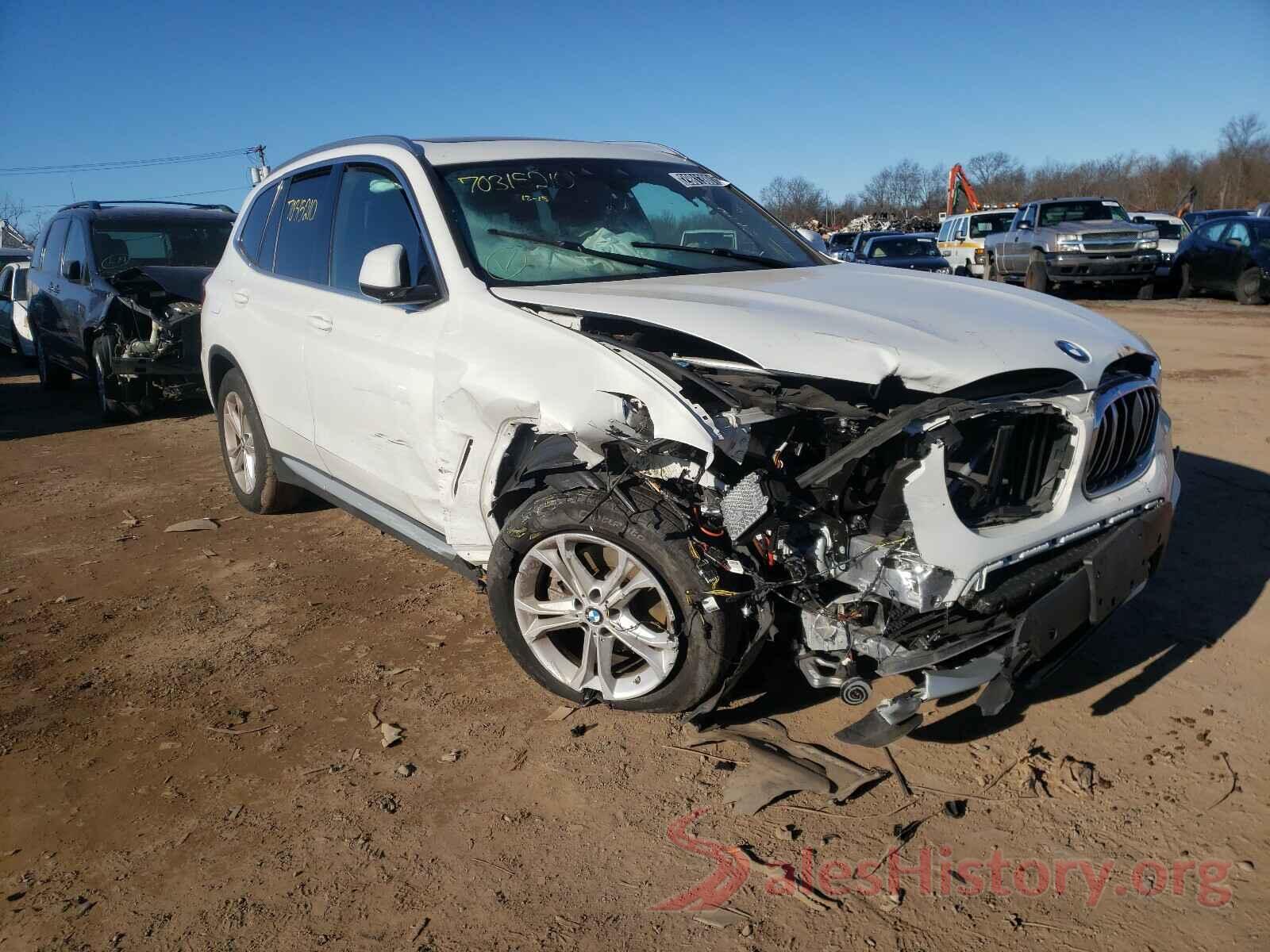 5N1DR2MN3JC604968 2019 BMW X3