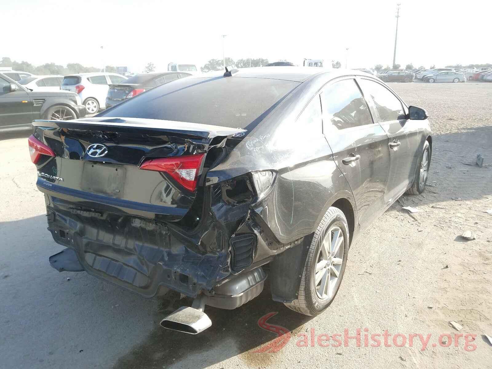 5NPE24AFXHH525611 2017 HYUNDAI SONATA