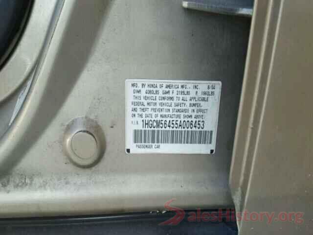 5YFBURHE3HP729161 2005 HONDA ACCORD