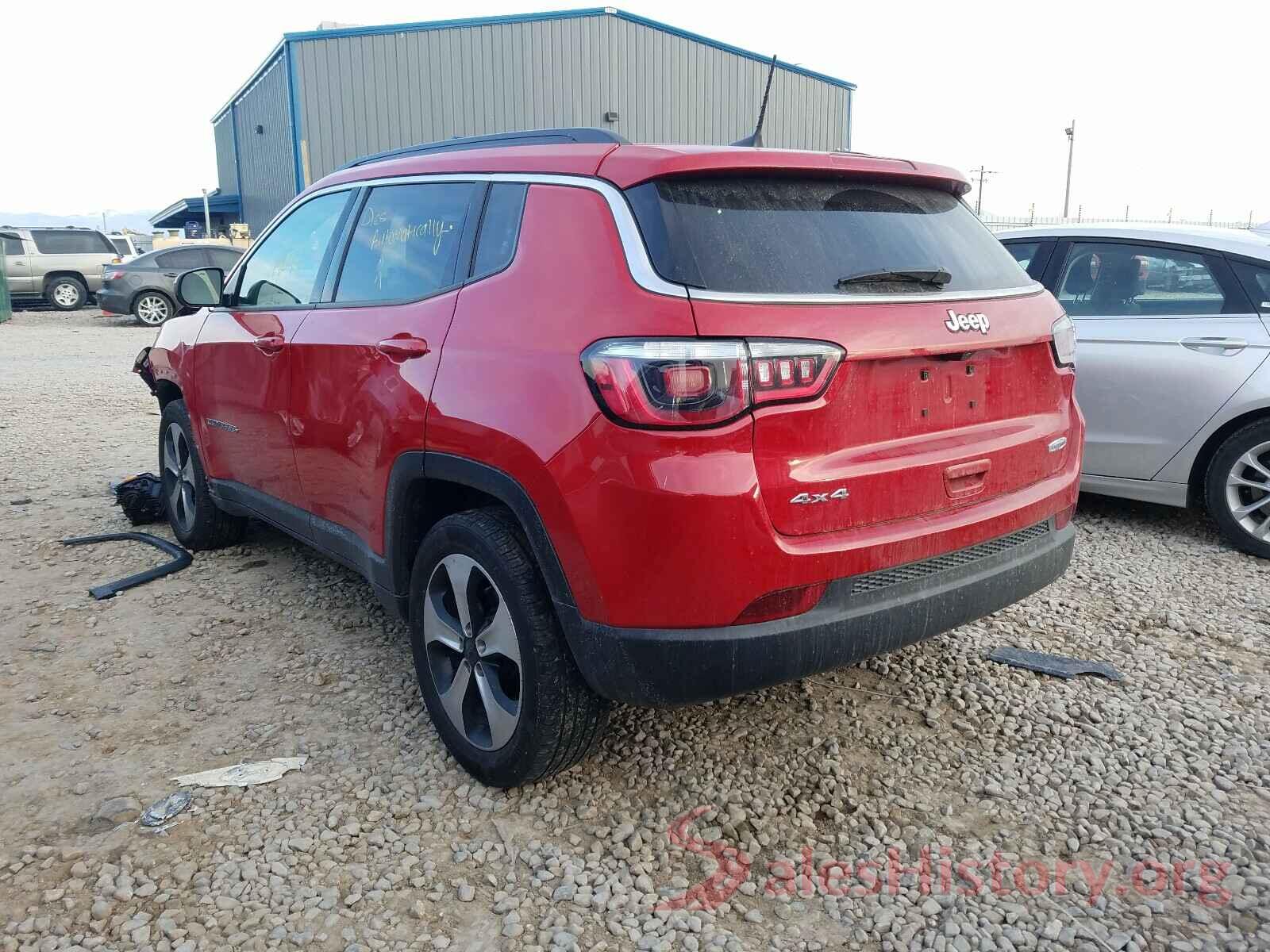 3C4NJDBB9HT656124 2017 JEEP COMPASS