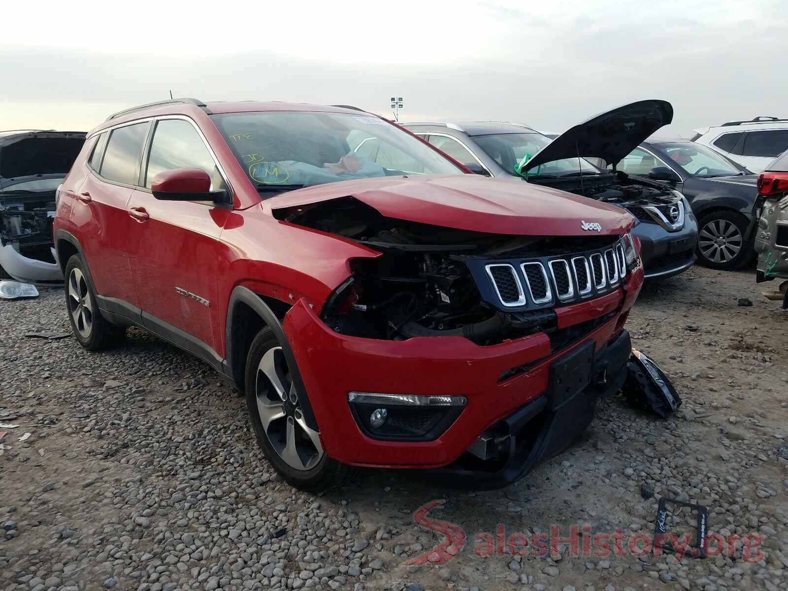 3C4NJDBB9HT656124 2017 JEEP COMPASS