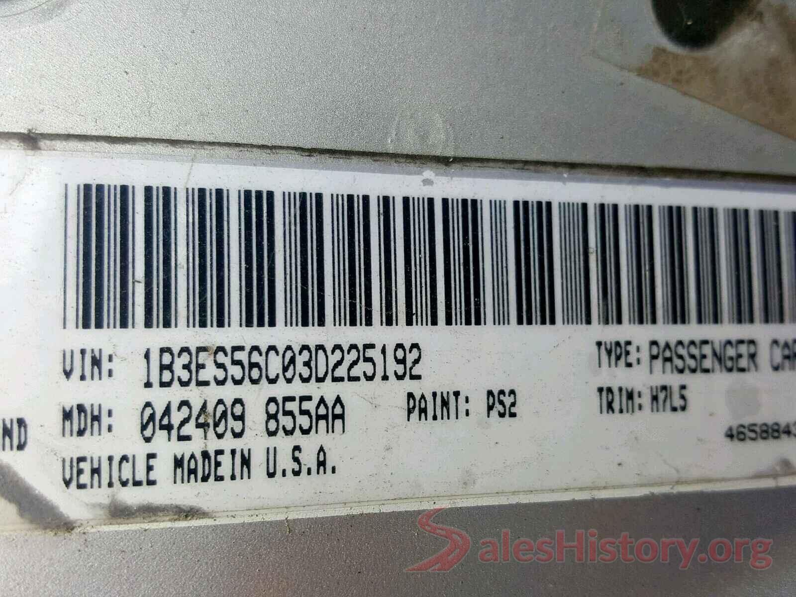 4T1K61AK3MU551028 2003 DODGE NEON