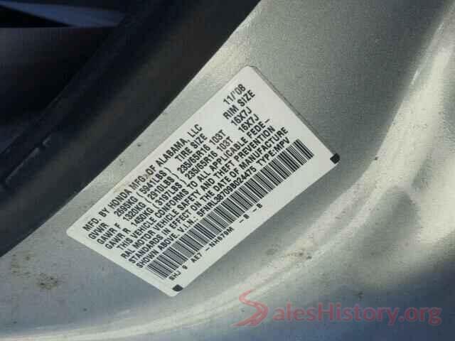 3N1CN7AP0KL832756 2009 HONDA ODYSSEY