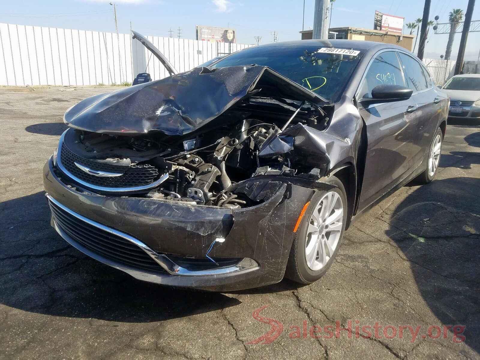 5NPD84LF1JH277052 2016 CHRYSLER 200