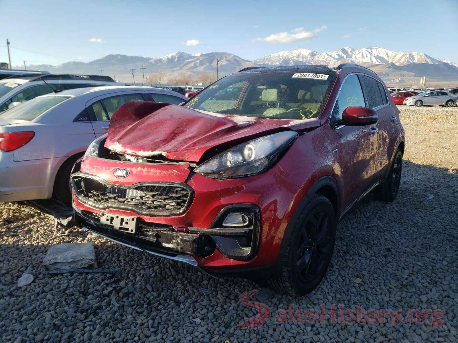 KNDP6CAC9L7743016 2020 KIA SPORTAGE