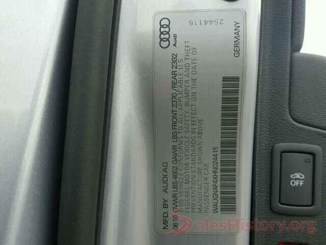 1N6AF0LY6JN810822 2017 AUDI A4