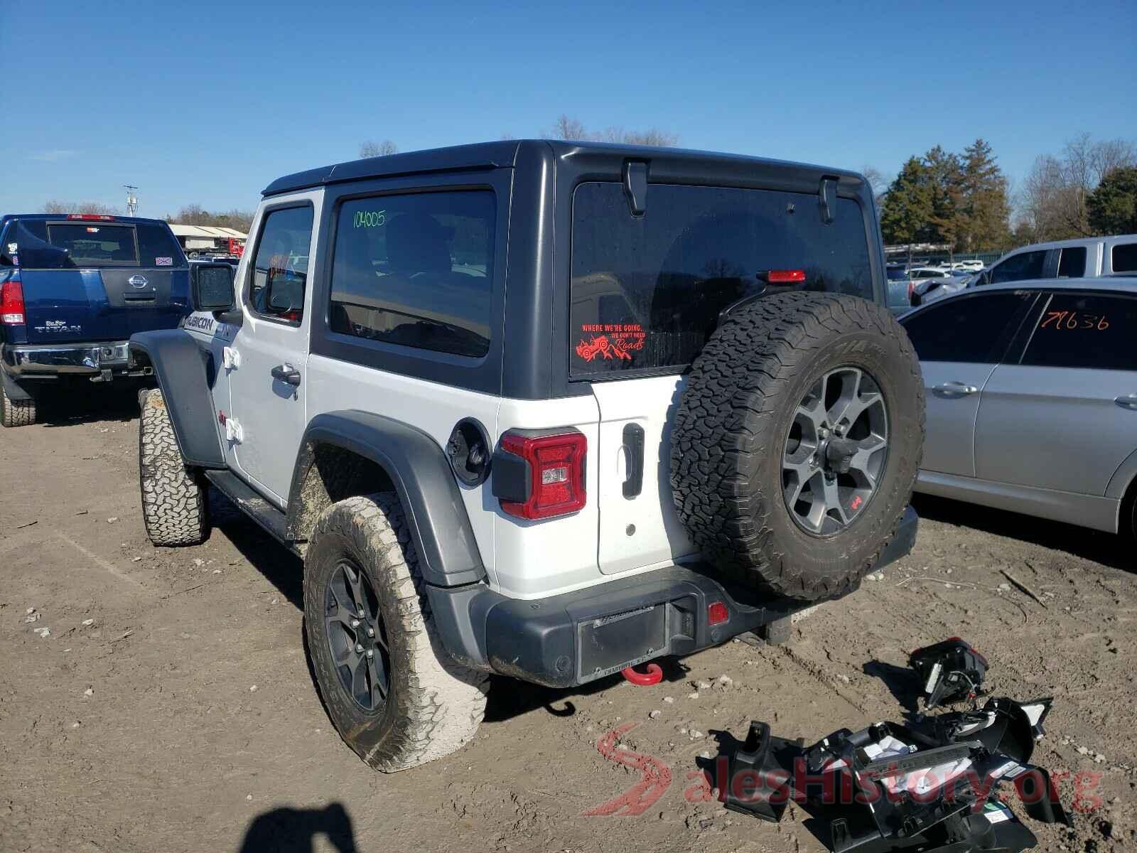 1C4HJXCG0KW503626 2019 JEEP WRANGLER