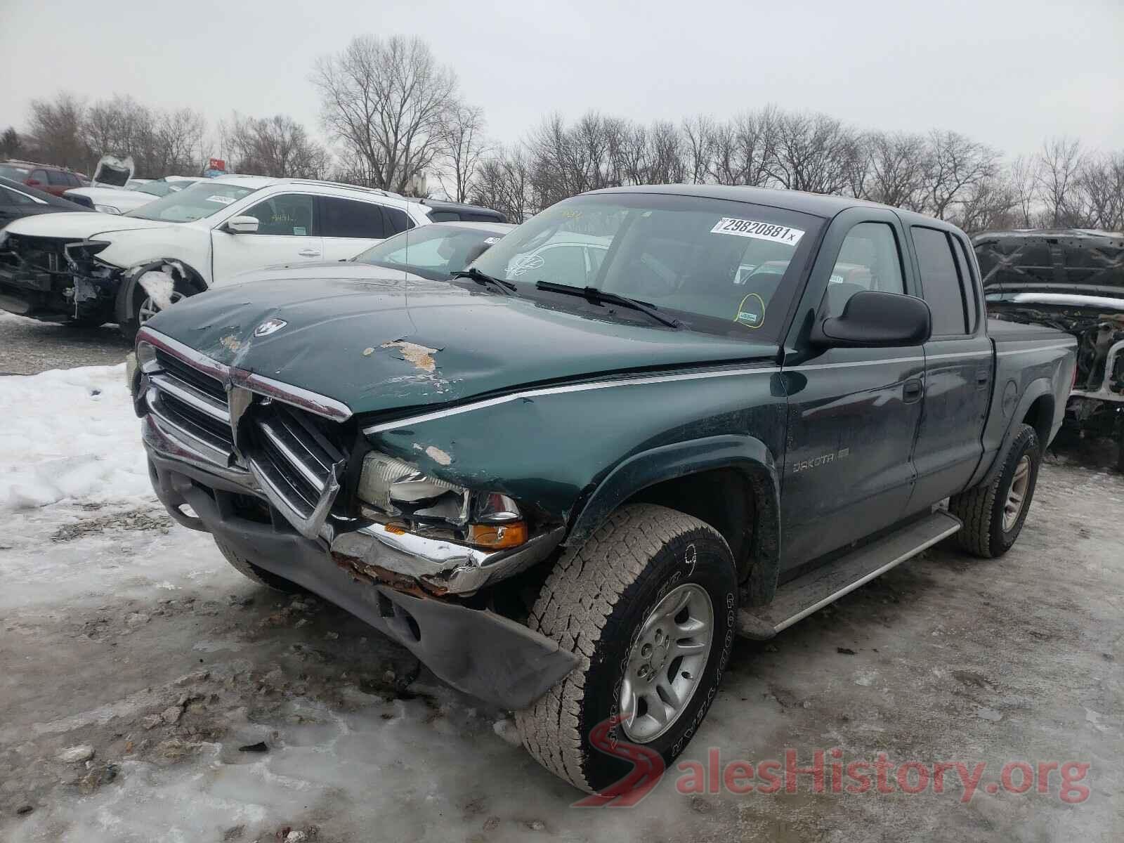 2HGFC1E54HH702312 2002 DODGE DAKOTA