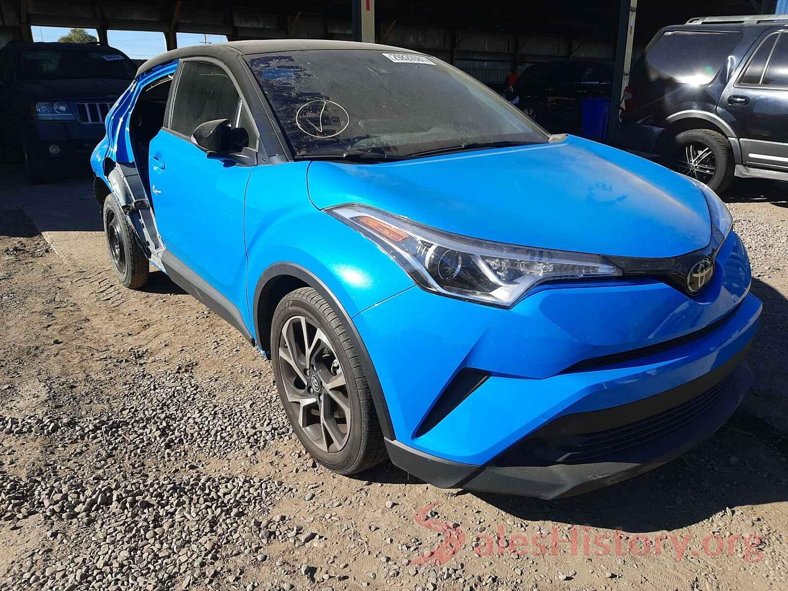 JTNKHMBX5K1022345 2019 TOYOTA C-HR