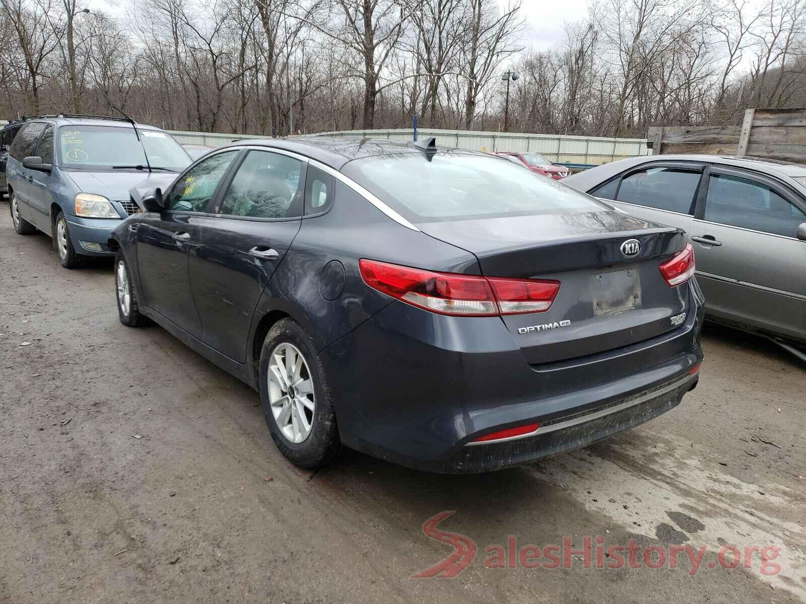 KNAGT4L32G5107595 2016 KIA OPTIMA