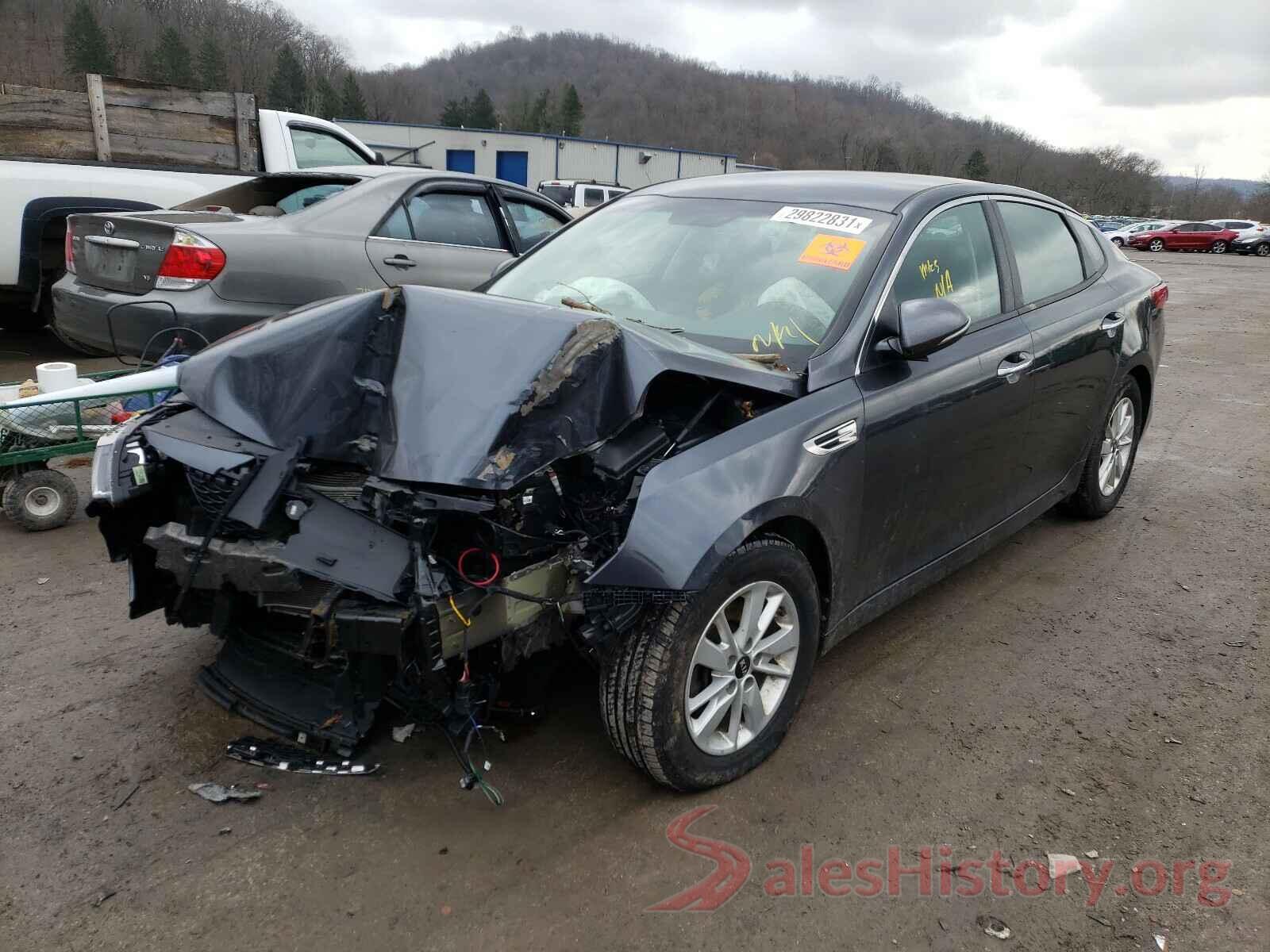 KNAGT4L32G5107595 2016 KIA OPTIMA