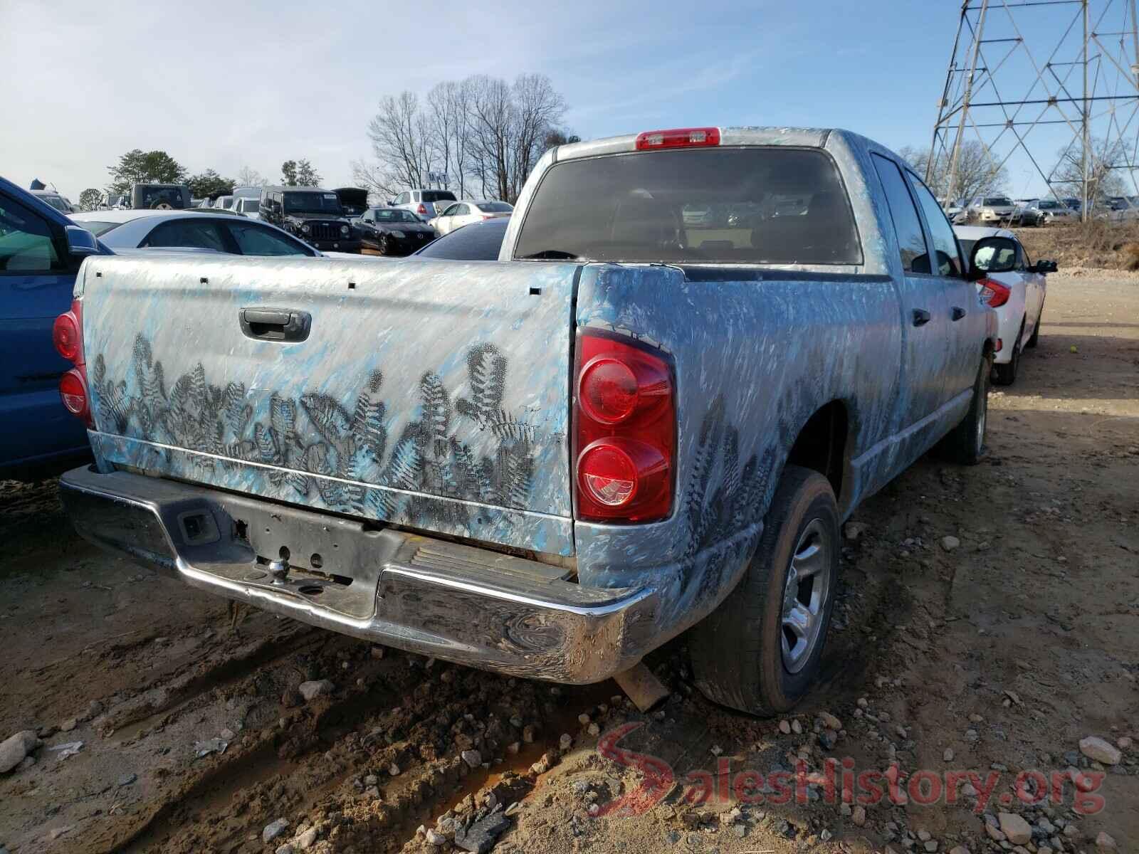 3CZRU6H76GM734031 2007 DODGE RAM 1500