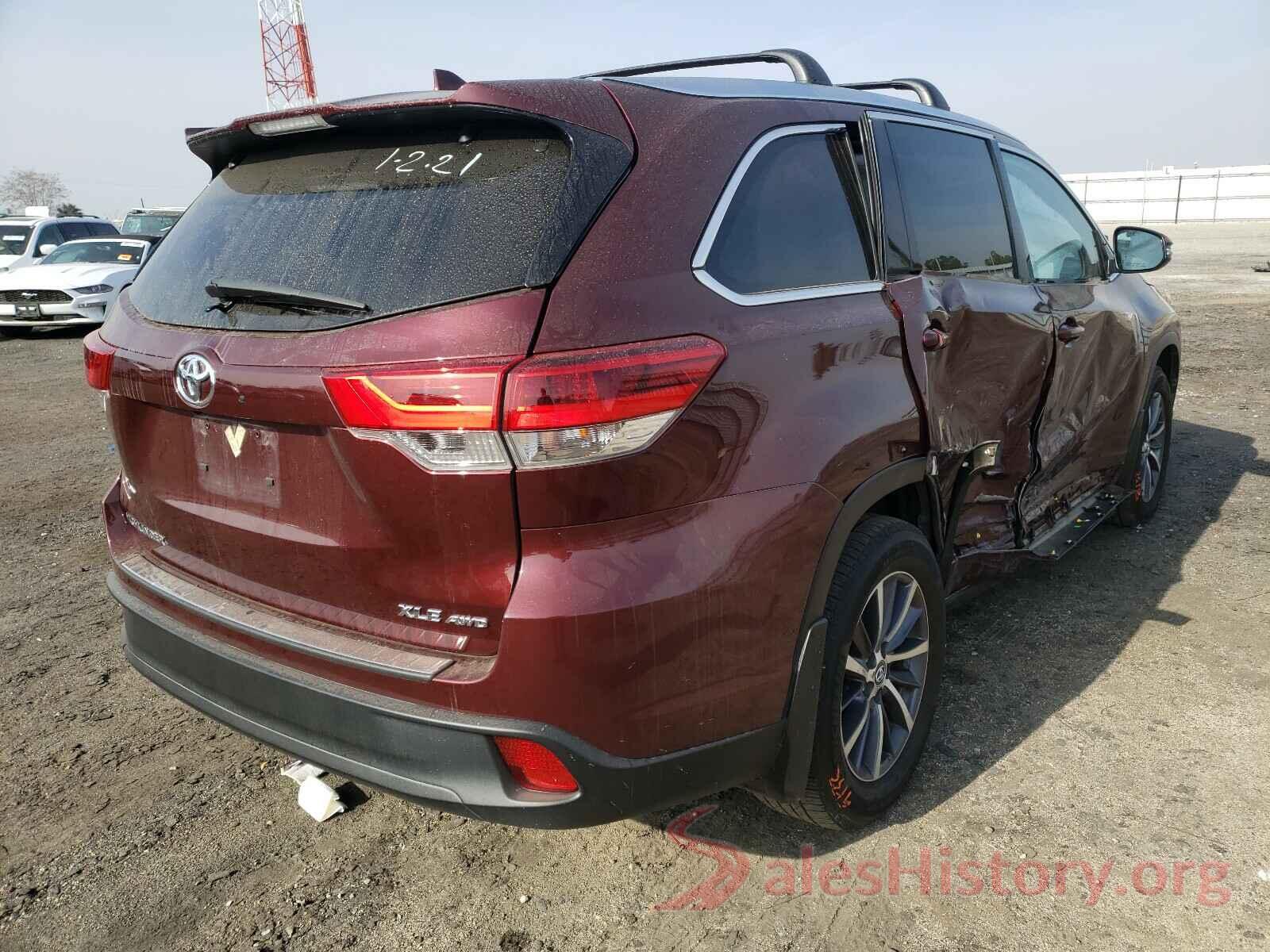 5TDJZRFH5HS443586 2017 TOYOTA HIGHLANDER