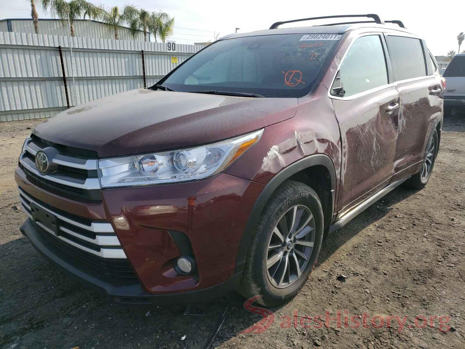 5TDJZRFH5HS443586 2017 TOYOTA HIGHLANDER