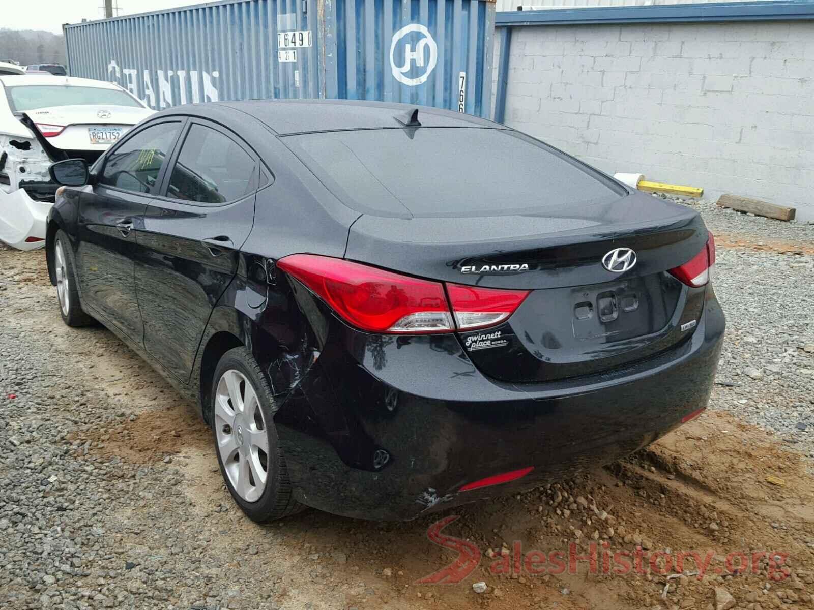 JTDKARFU8K3092089 2012 HYUNDAI ELANTRA