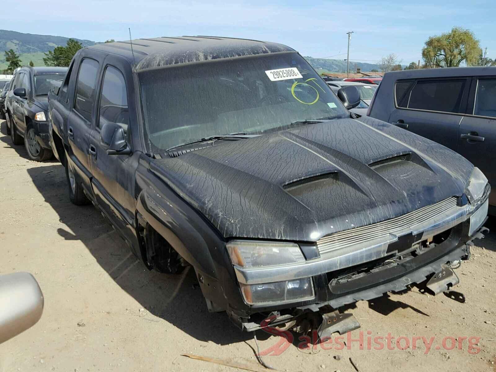 5YFBURHE7JP782211 2004 CHEVROLET AVALANCHE