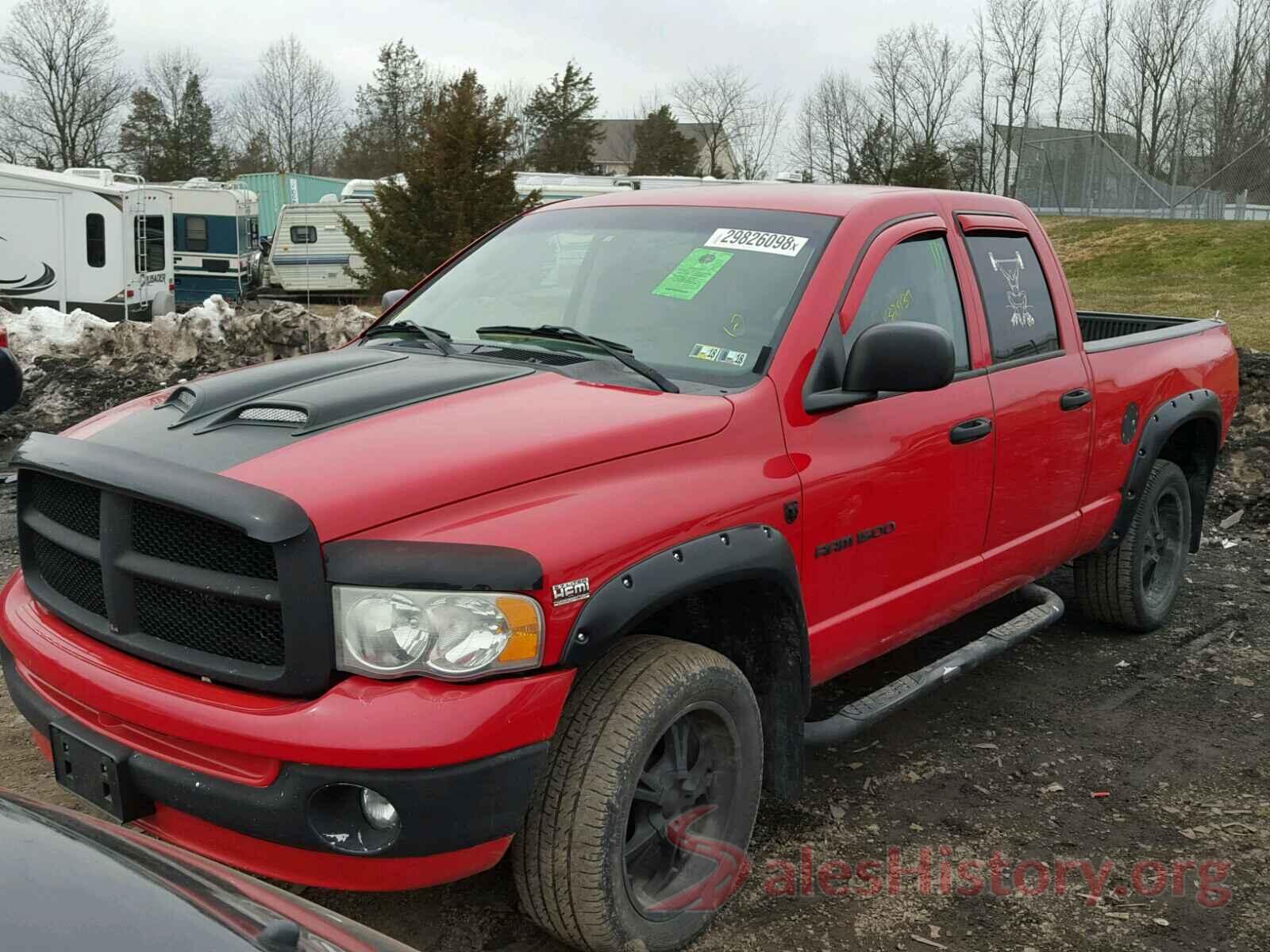 3FA6P0HD6GR113450 2004 DODGE RAM 1500