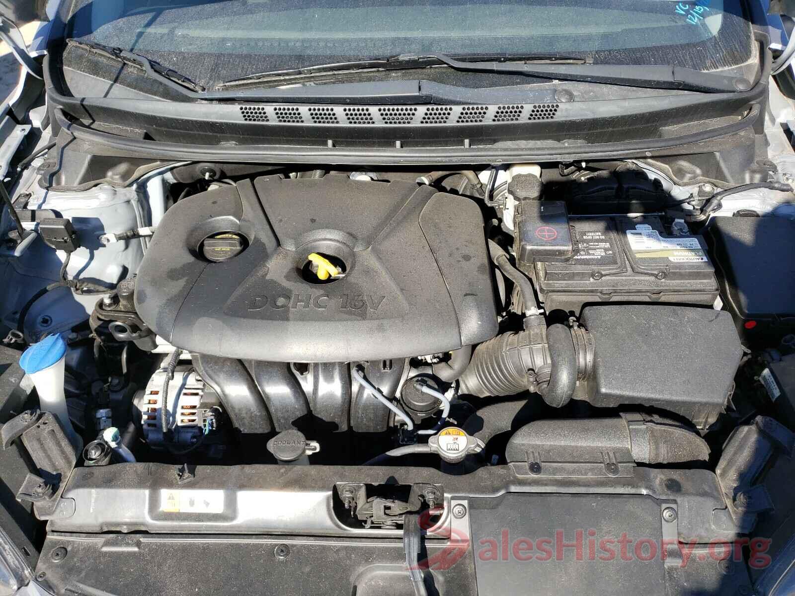 5NPDH4AE4GH744886 2016 HYUNDAI ELANTRA