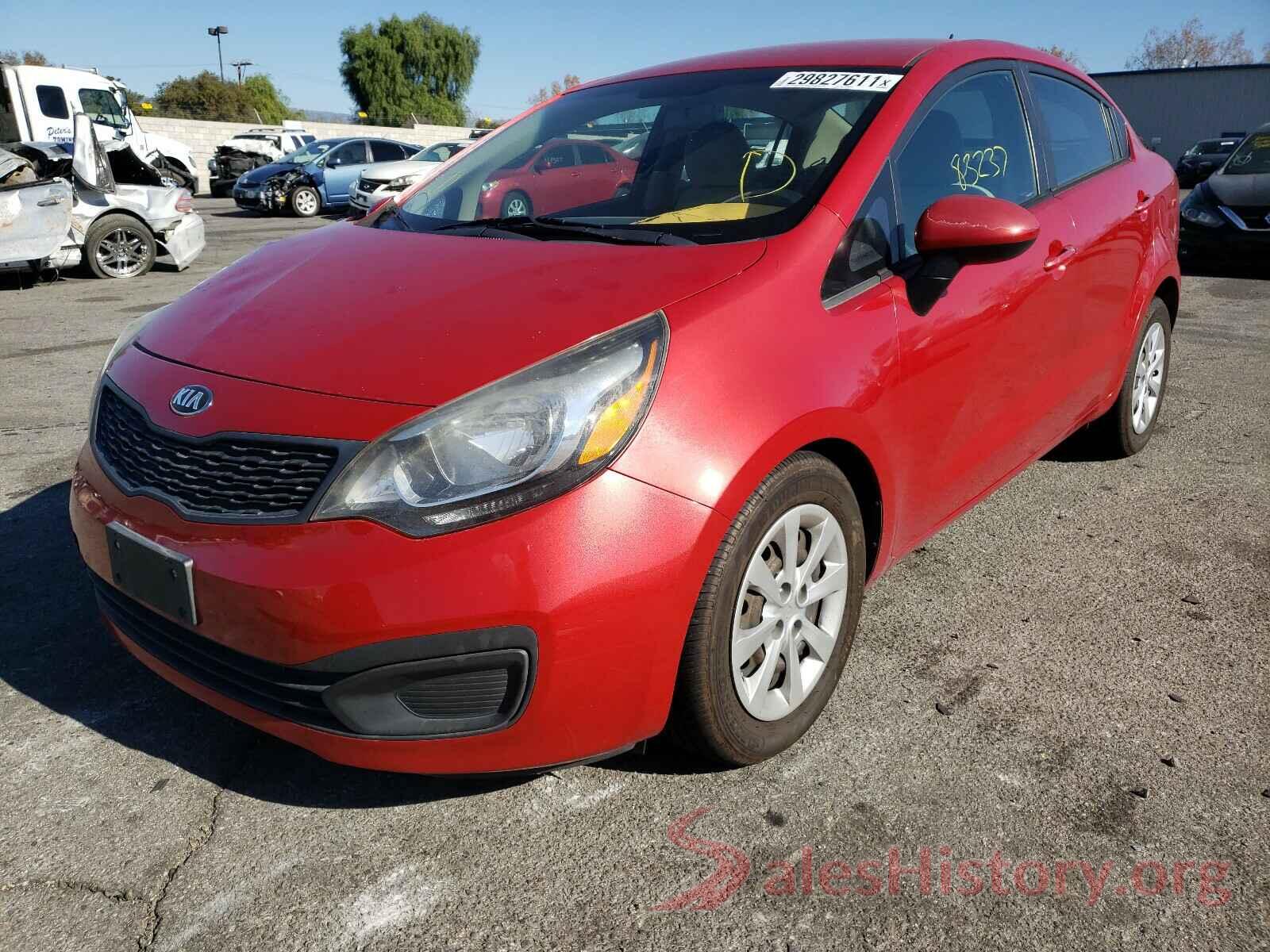 4T1BF1FKXHU318097 2013 KIA RIO