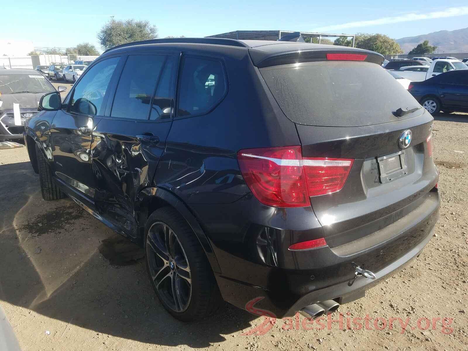 5UXWZ7C32H0V93563 2017 BMW X3