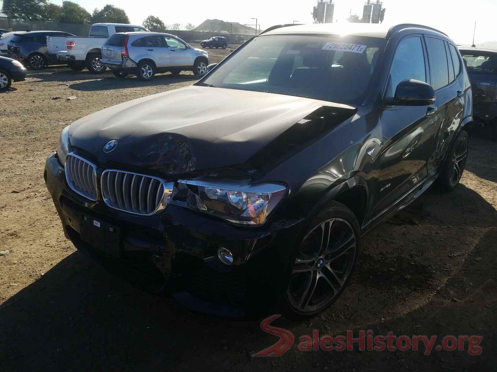 5UXWZ7C32H0V93563 2017 BMW X3