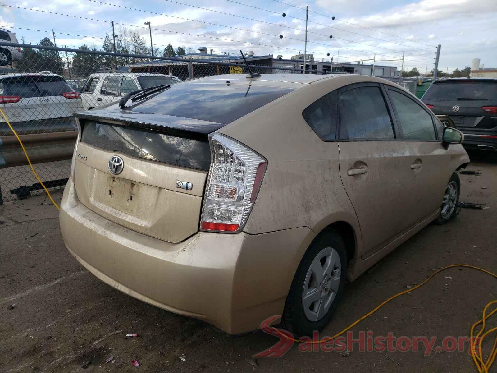 3MYDLBYV0KY502201 2011 TOYOTA PRIUS