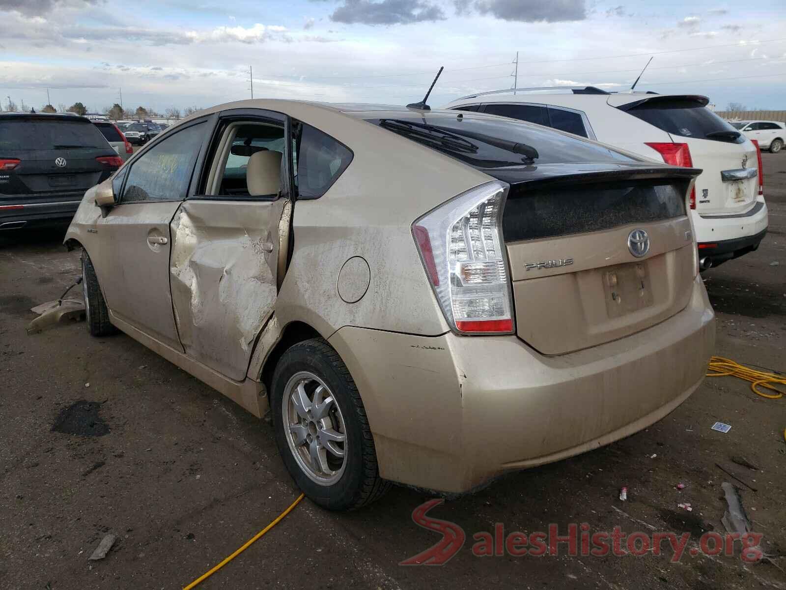 3MYDLBYV0KY502201 2011 TOYOTA PRIUS