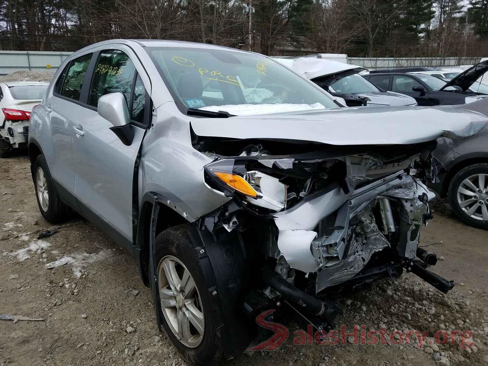 3GNCJNSB0KL406296 2019 CHEVROLET TRAX