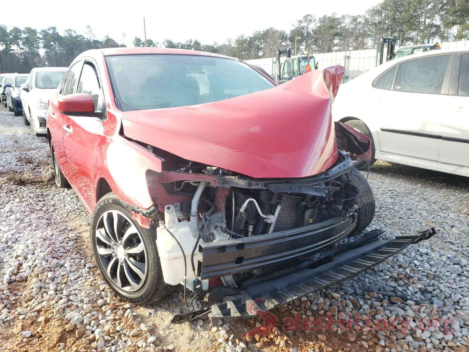 3N1AB7AP0HL664450 2017 NISSAN SENTRA