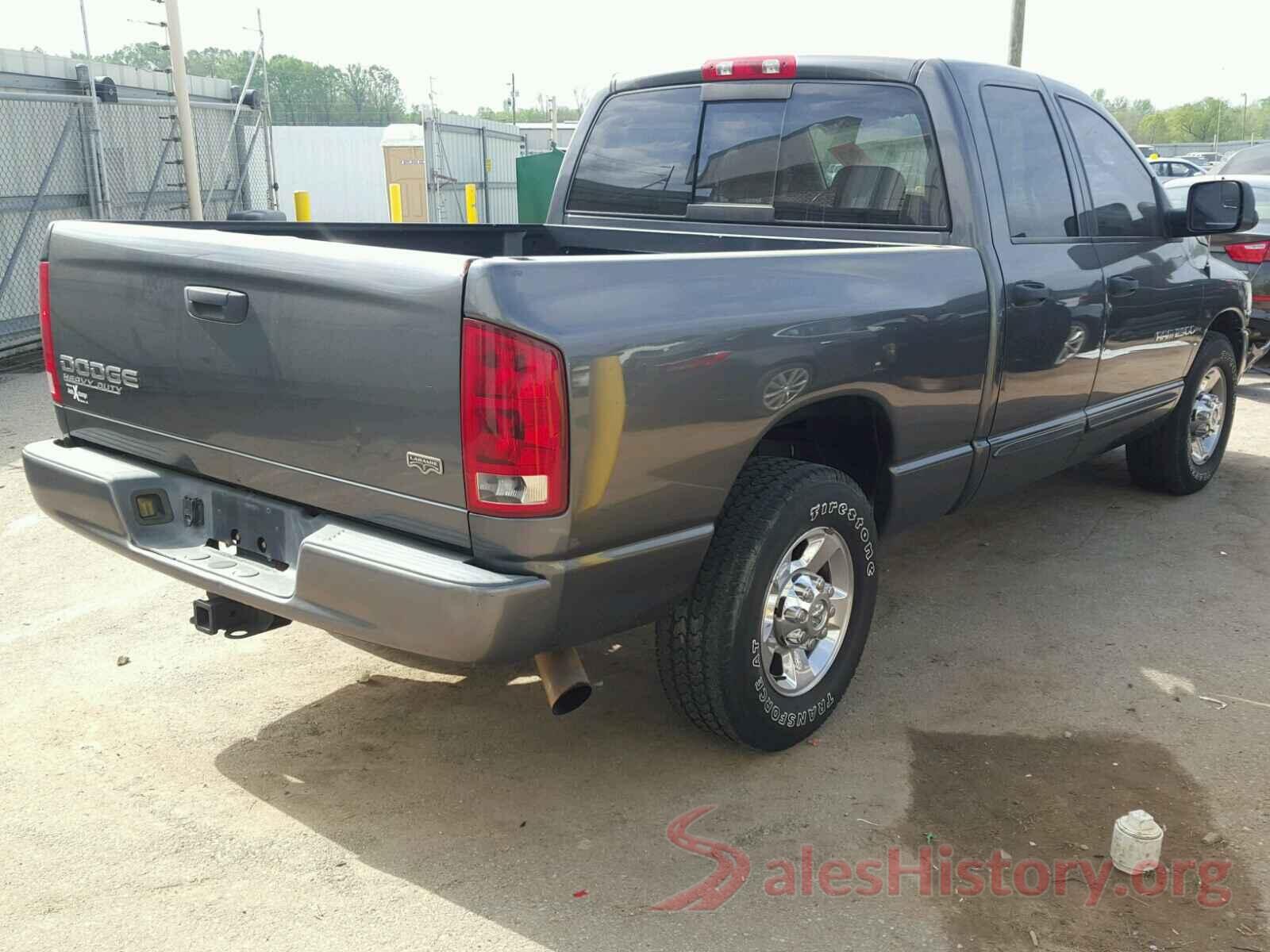 1FM5K8AR6JGA20916 2004 DODGE RAM 2500