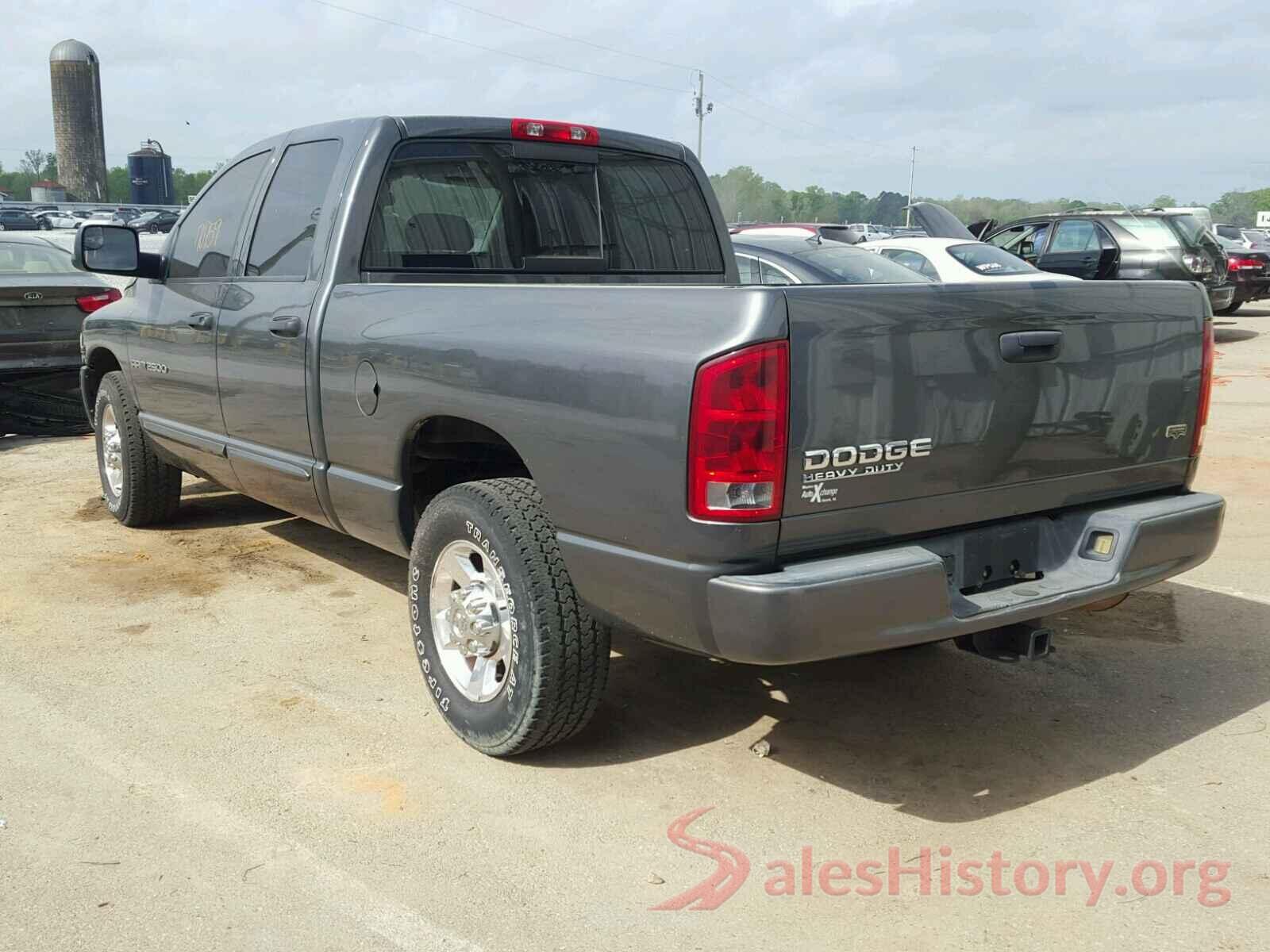 1FM5K8AR6JGA20916 2004 DODGE RAM 2500