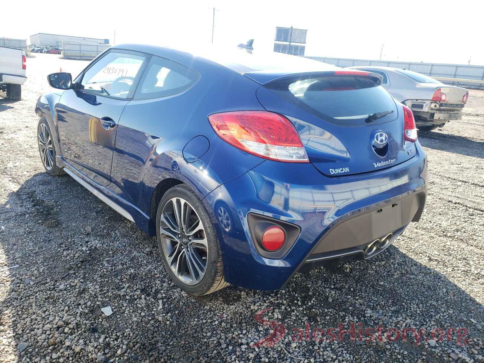 KMHTC6AE7HU308865 2017 HYUNDAI VELOSTER