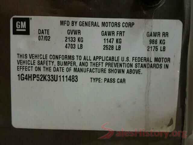 5TDYZ3DCXJS904712 2003 BUICK LESABRE