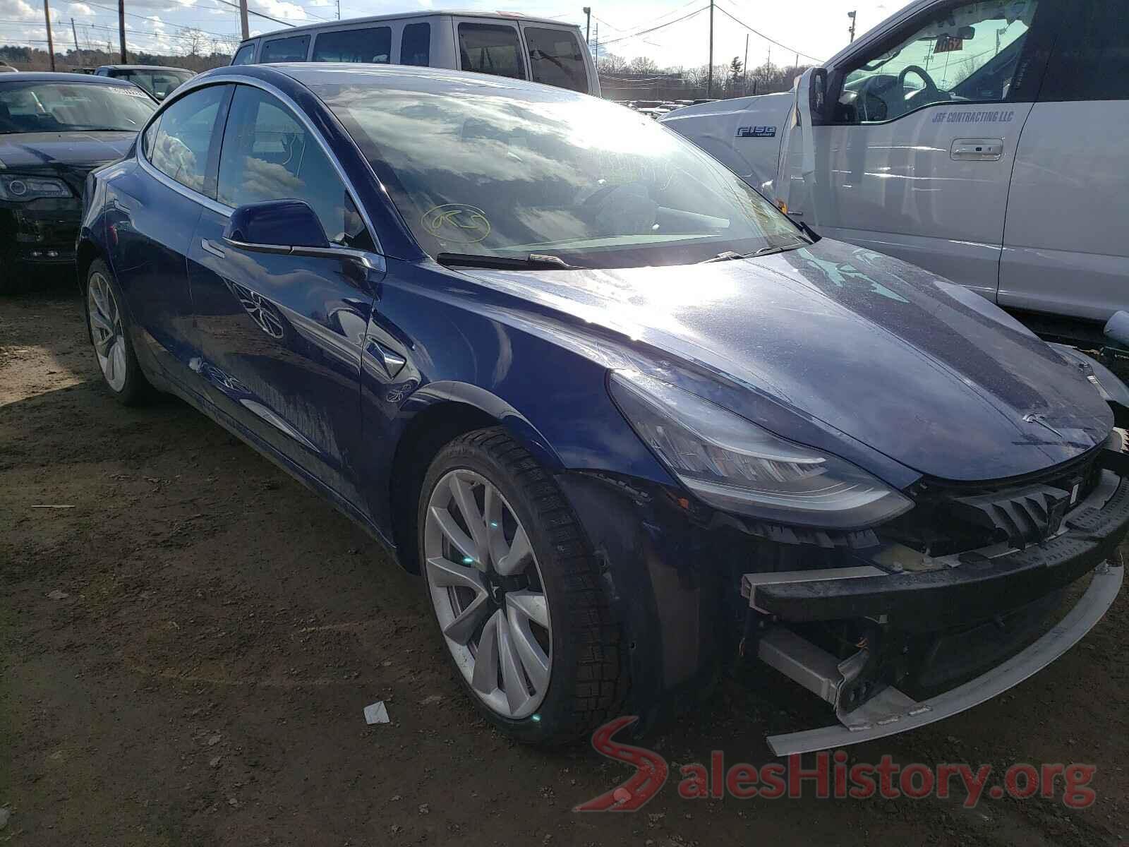 5YJ3E1EB2KF390344 2019 TESLA MODEL 3