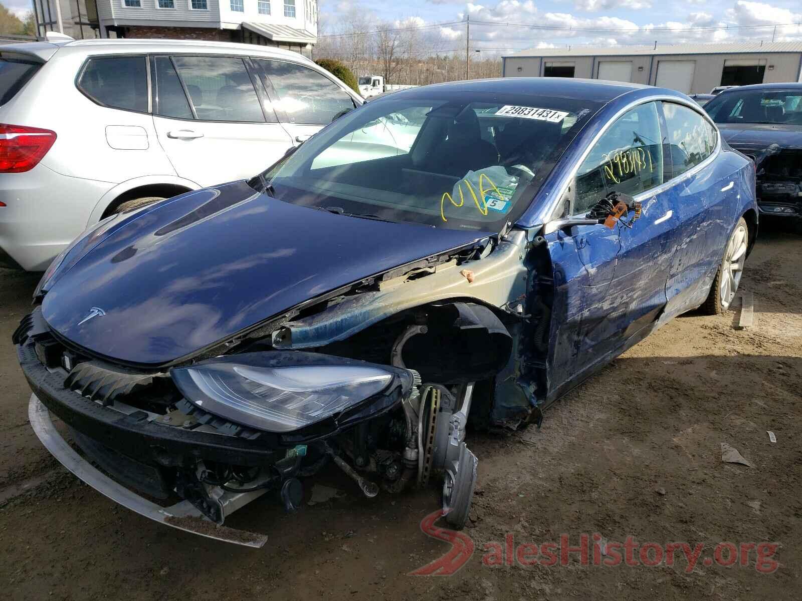 5YJ3E1EB2KF390344 2019 TESLA MODEL 3