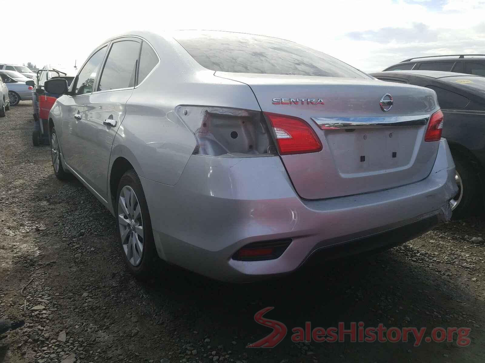 3N1AB7AP7KY254447 2019 NISSAN SENTRA