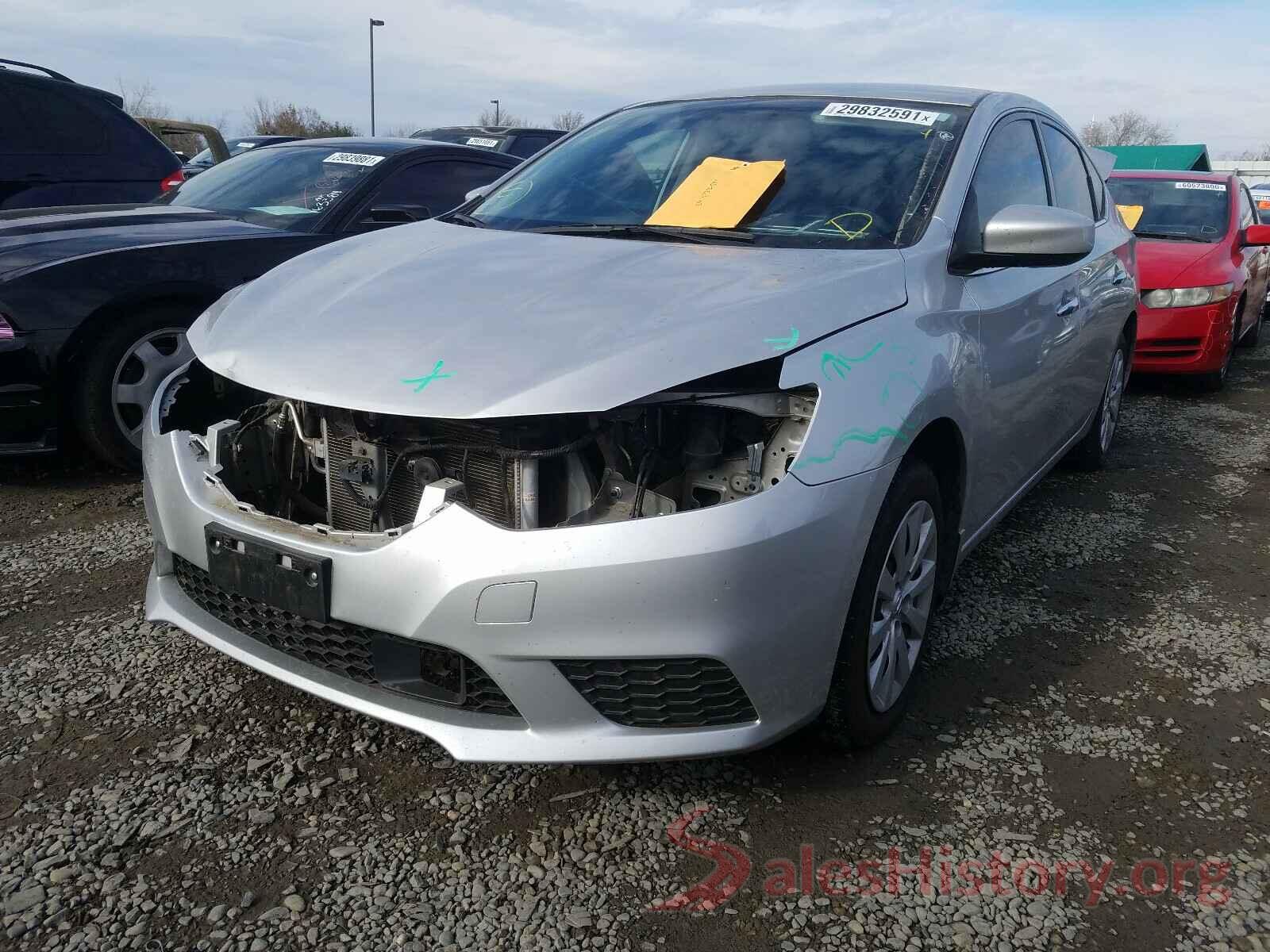 3N1AB7AP7KY254447 2019 NISSAN SENTRA