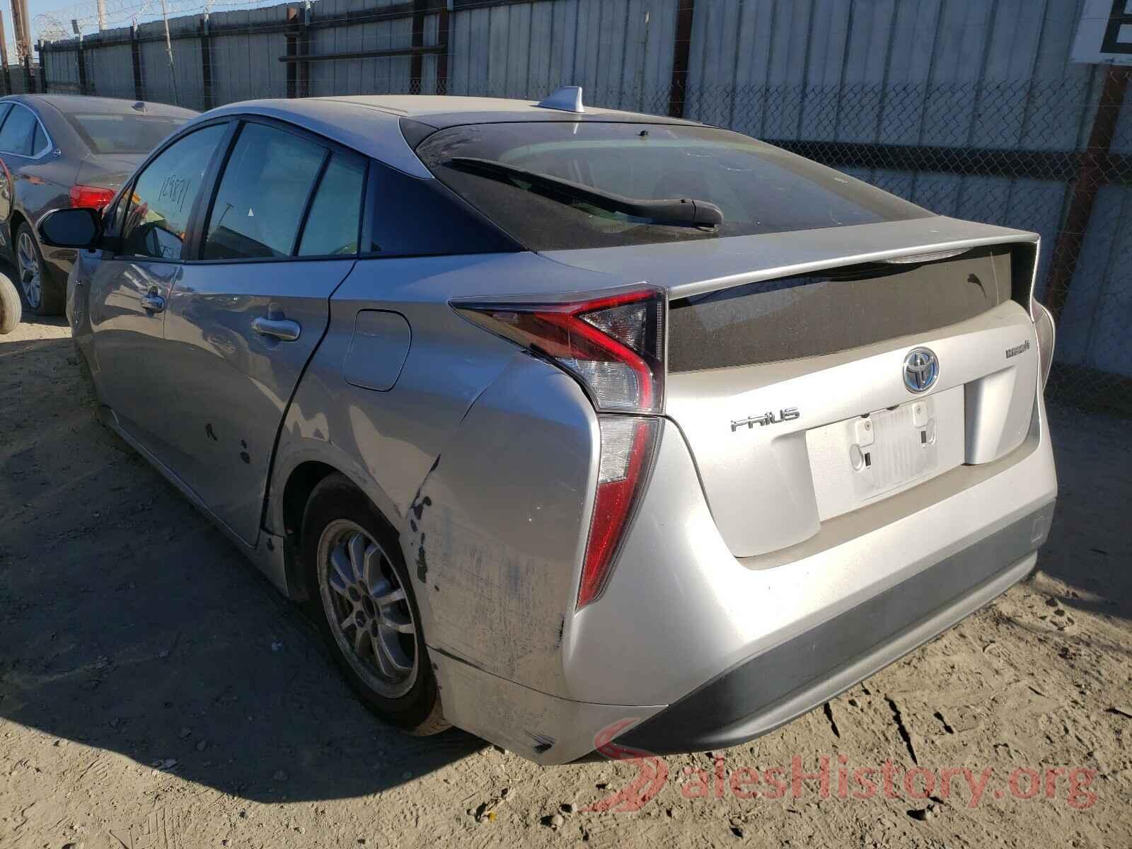 JTDKBRFU2G3011866 2016 TOYOTA PRIUS