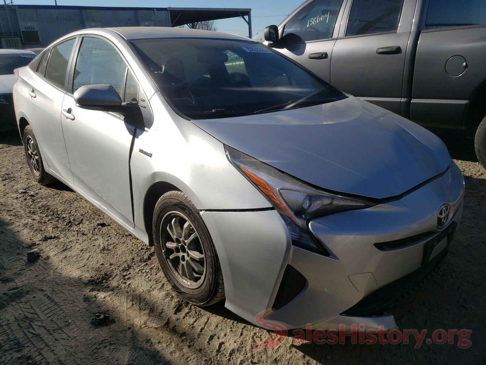 JTDKBRFU2G3011866 2016 TOYOTA PRIUS