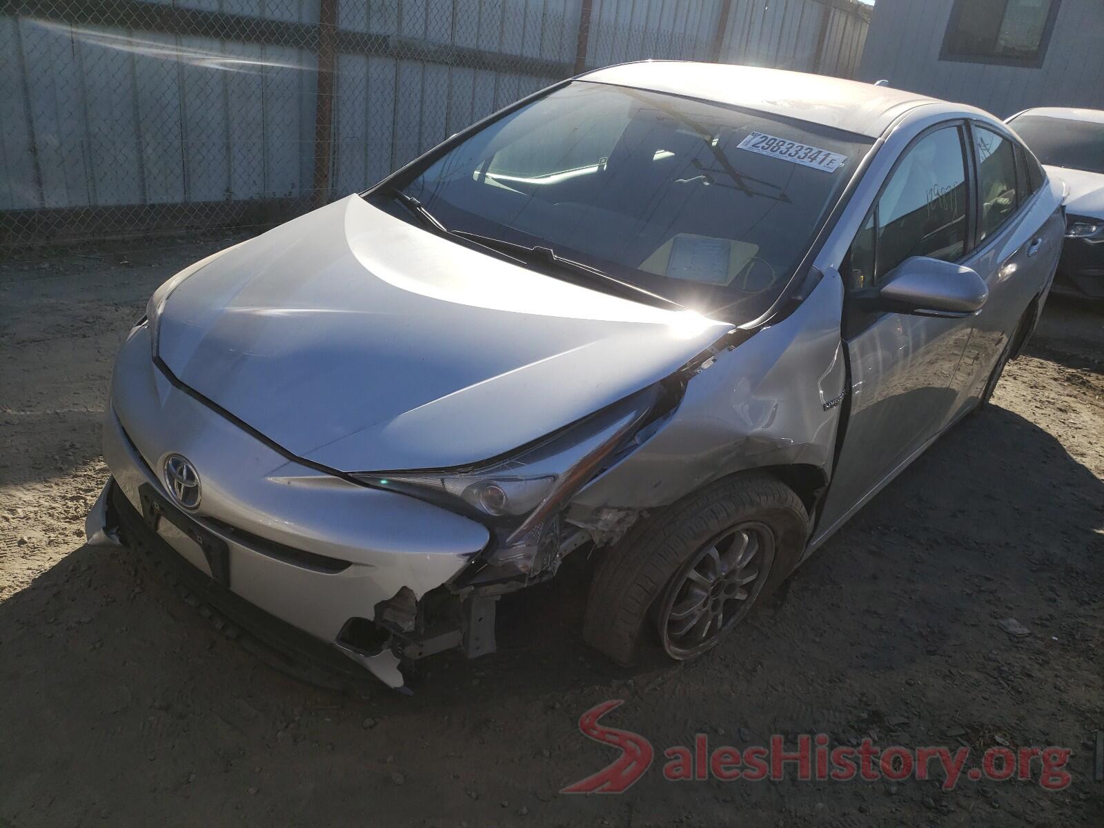 JTDKBRFU2G3011866 2016 TOYOTA PRIUS