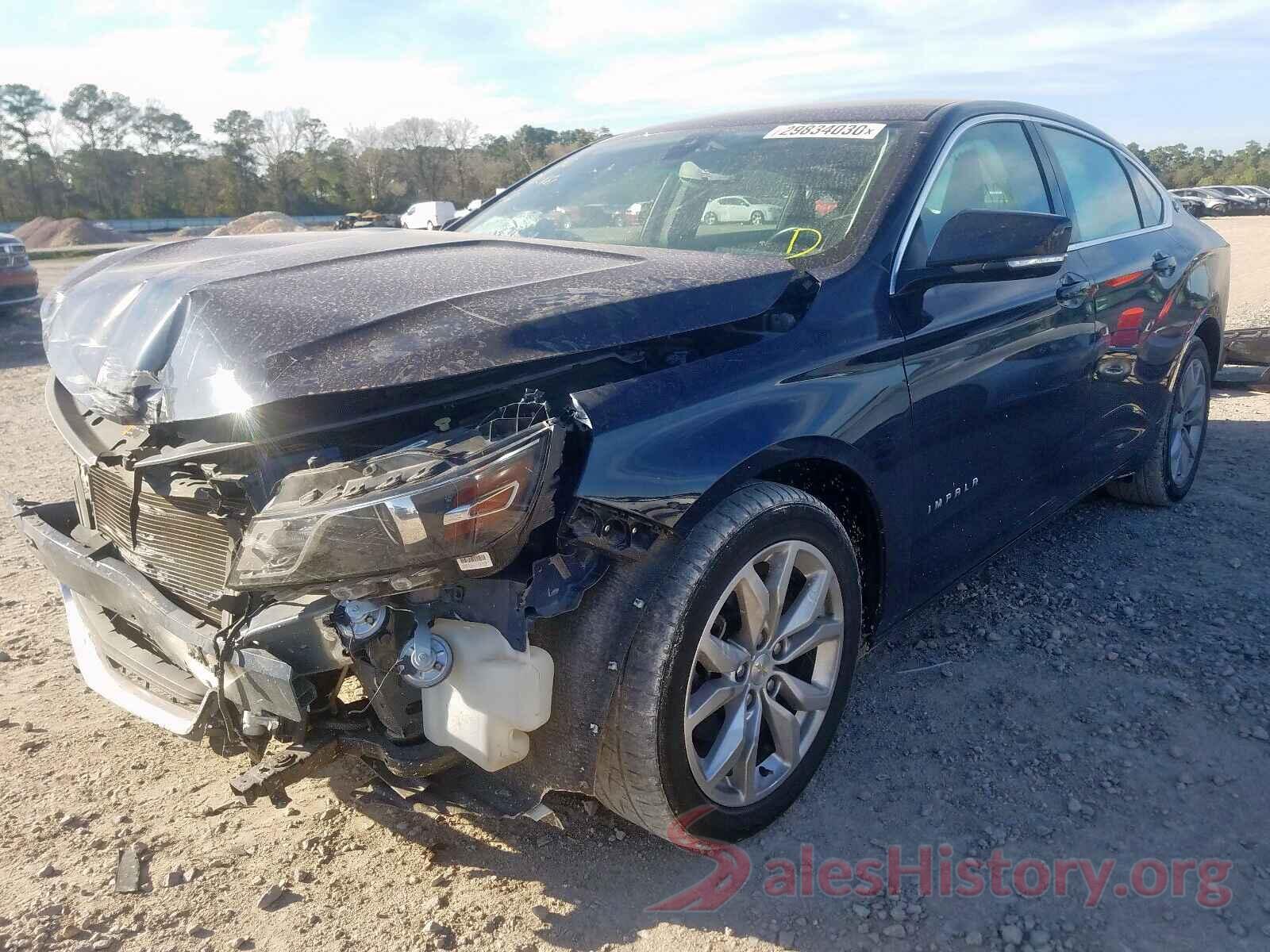 5XXGT4L38GG107597 2017 CHEVROLET IMPALA