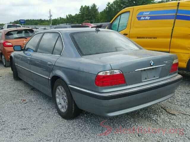 2HKRW1H93KH505518 2001 BMW 7 SERIES