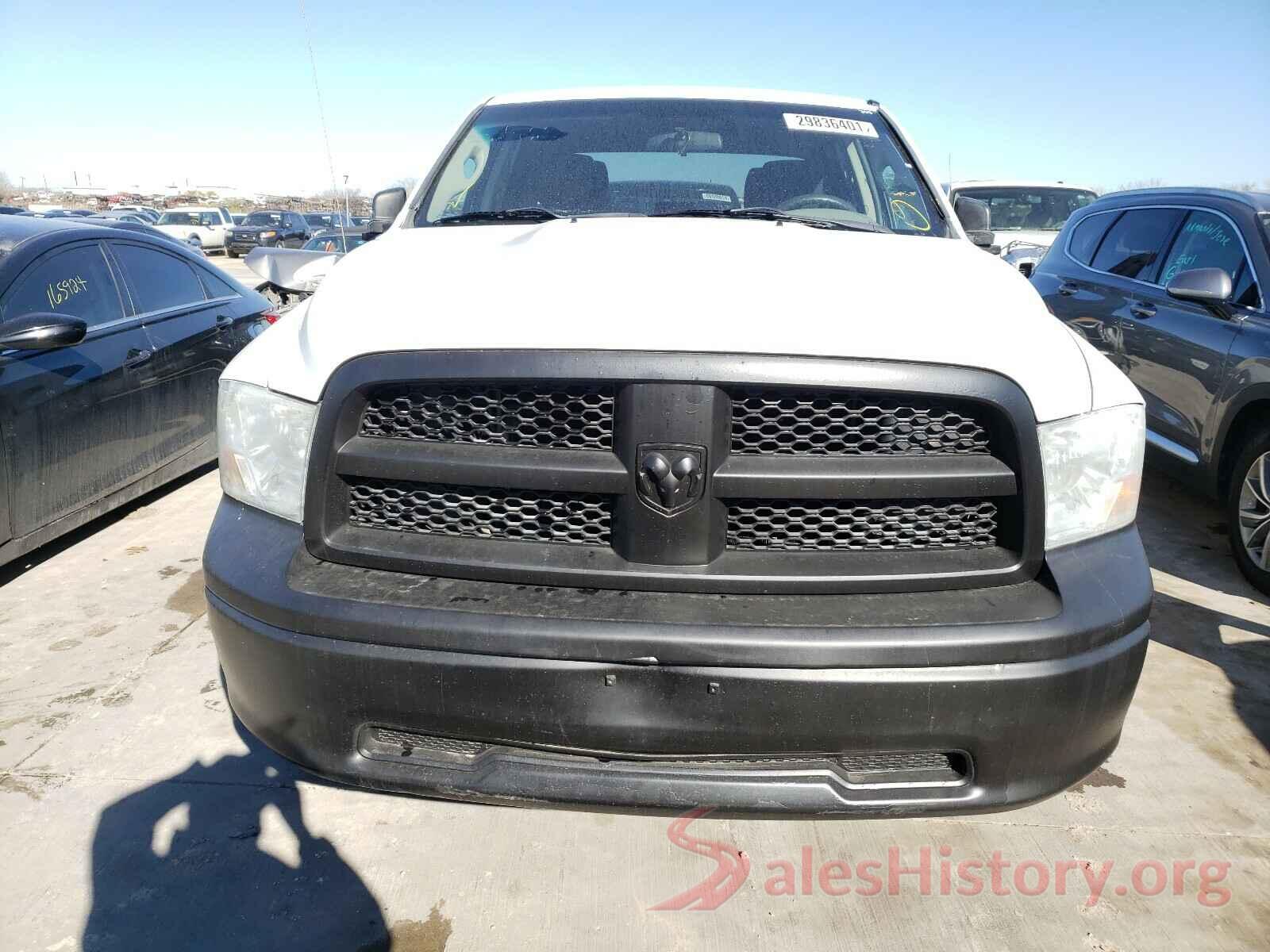 JTJBARBZ2H2134205 2011 DODGE RAM 1500