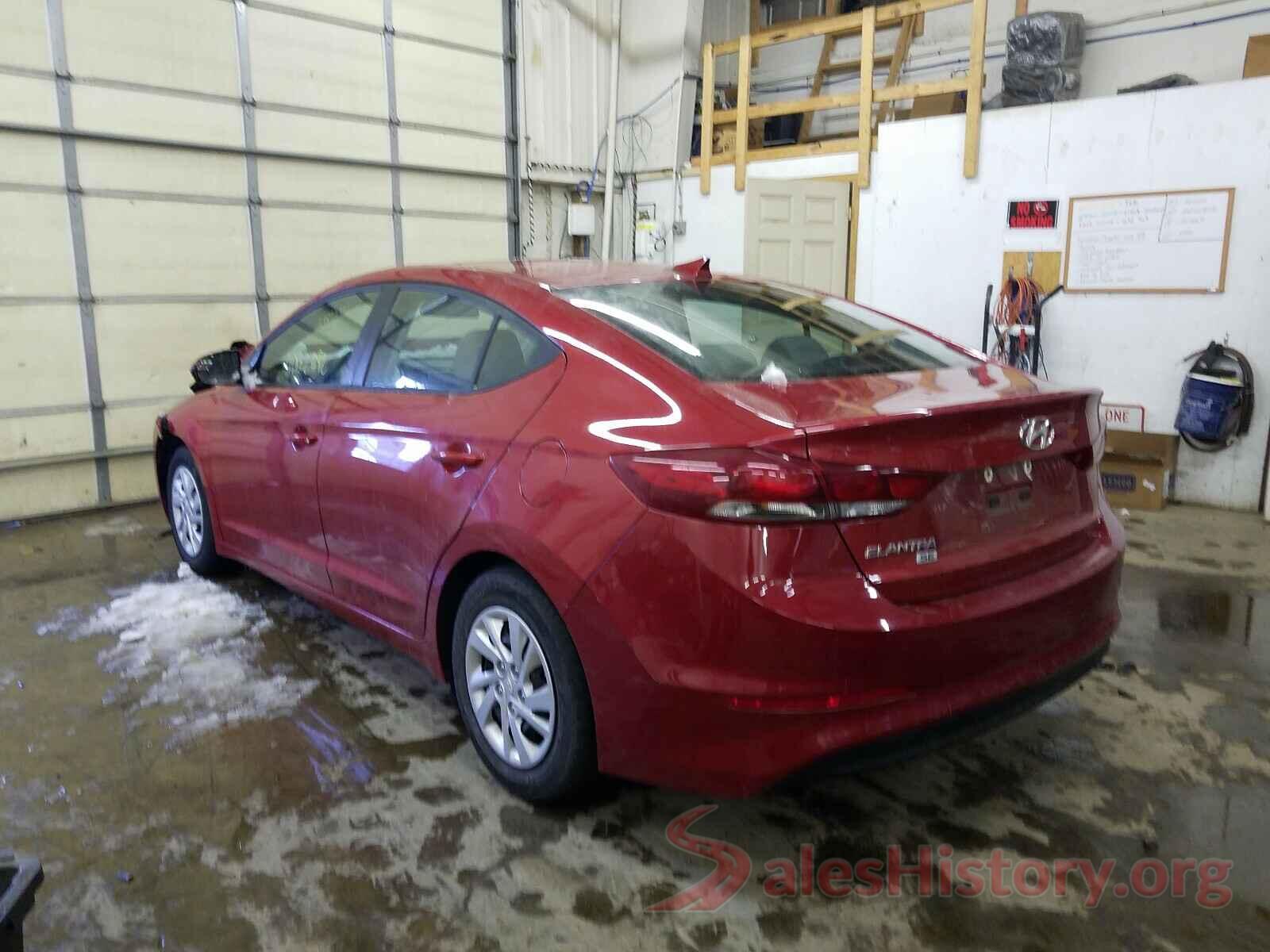 5NPD74LF7HH200456 2017 HYUNDAI ELANTRA