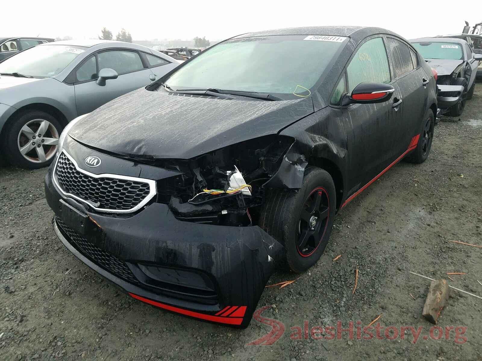 KNAFX4A69G5560139 2016 KIA FORTE