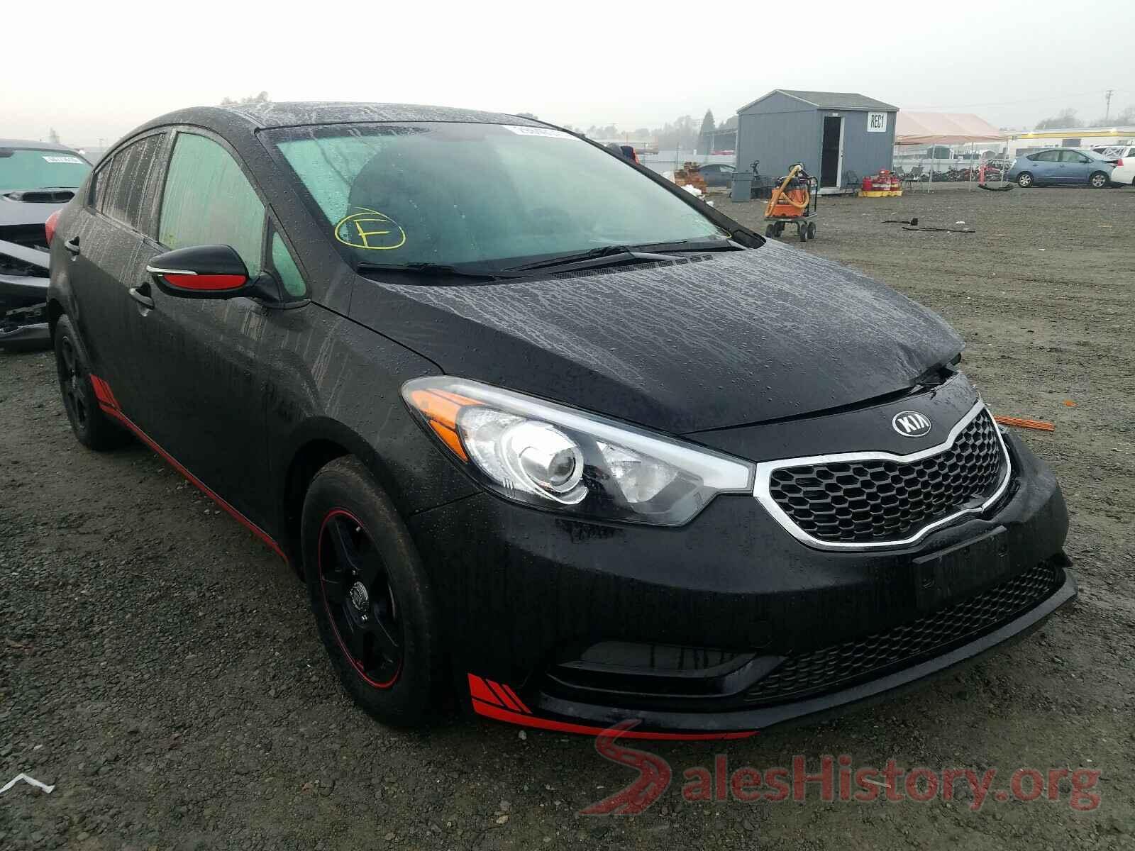 KNAFX4A69G5560139 2016 KIA FORTE