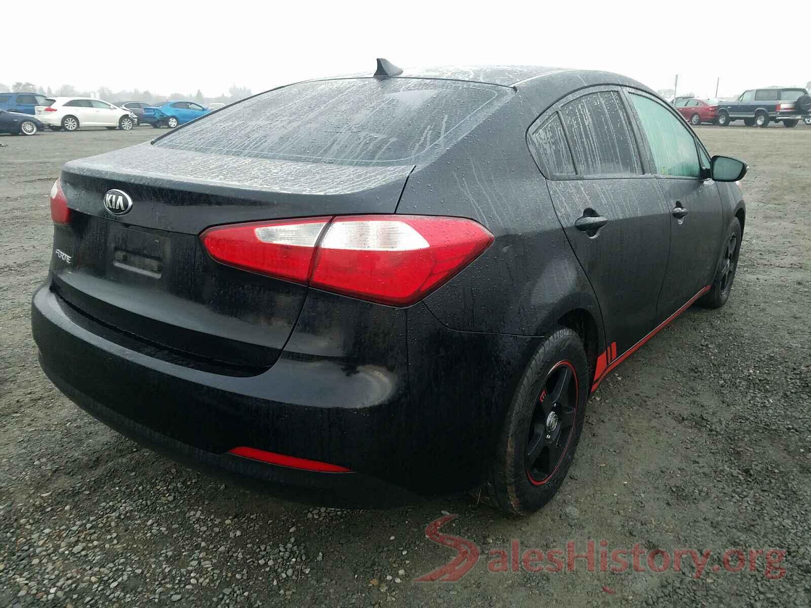 KNAFX4A69G5560139 2016 KIA FORTE