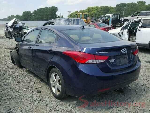 KNDJ23AU2M7747906 2013 HYUNDAI ELANTRA