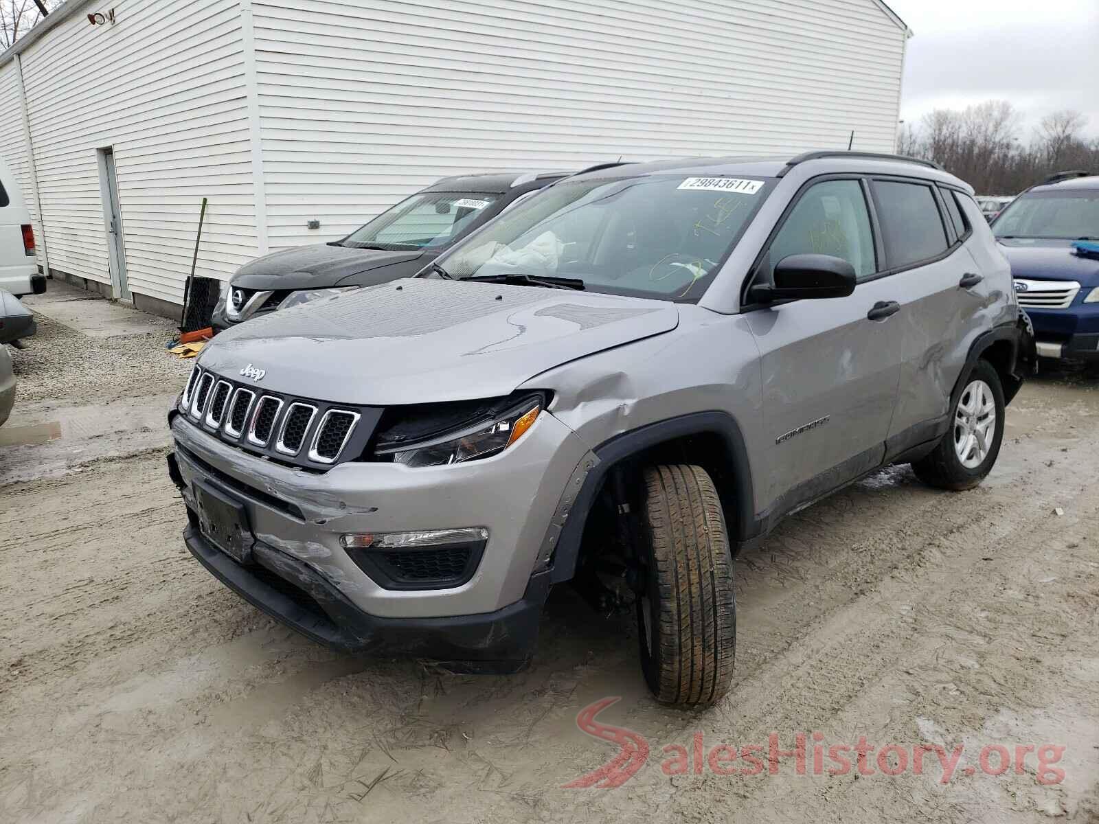 3C4NJDAB2JT126617 2018 JEEP COMPASS