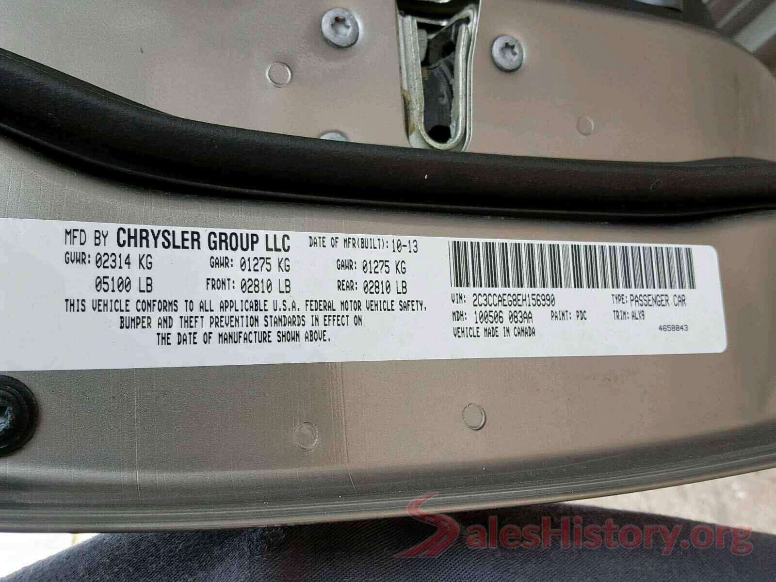 4T1K61AKXLU940585 2014 CHRYSLER 300